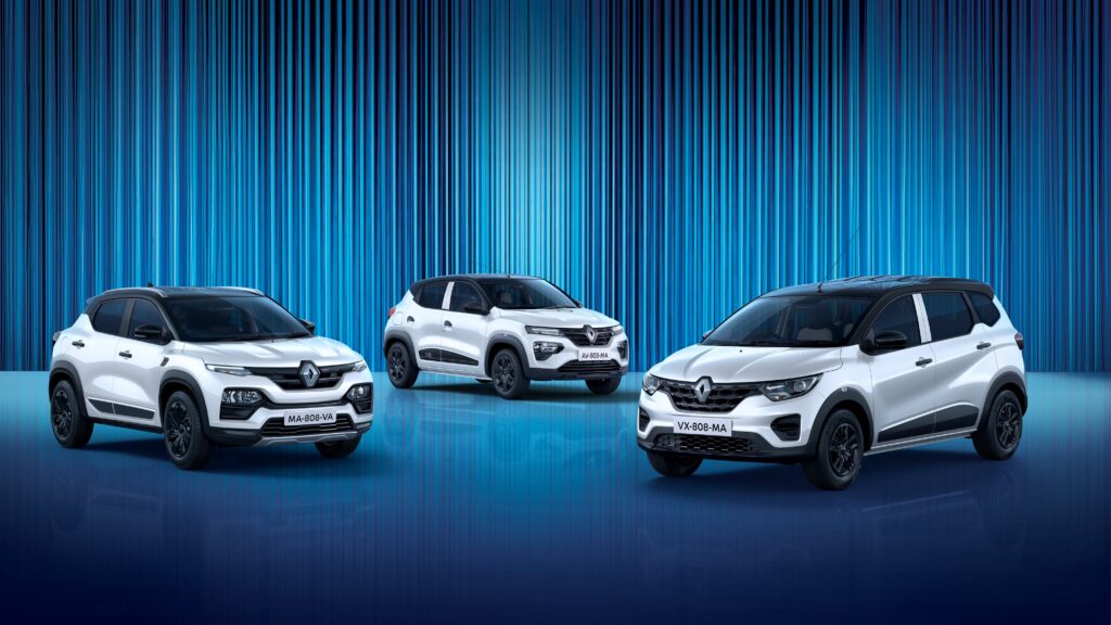 Limited Edition_ Renault Kiger, Kwid and Triber